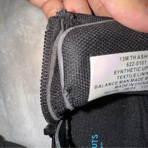 Thereabouts Size 13 Boys High Top Shoes Black Faux Leather Lace Up Round Toe - Picture 5 of 7